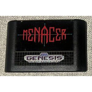 Menacer Game  (Sega Genesis, 1992)  Cartridge Only Works!